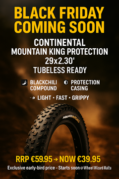 Black Friday Coming Soon – Continental Mountain King ProTection 29x2.30 Tubeless Ready Tyre