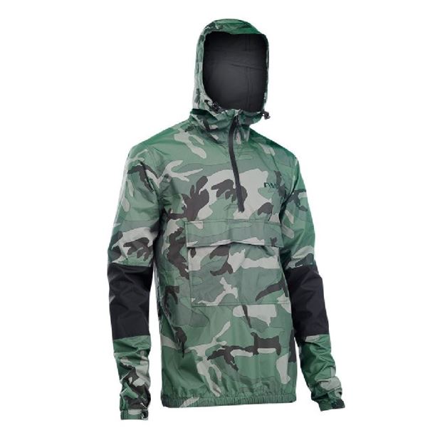 Northwave Adrenalight Jacket Dark Green Camo – Black Friday cycling jacket promotion with MTB rider background