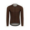 Picture of HIRU LAB AERO MENS LONGSLEEVE JERSEY - MOKA - 2V