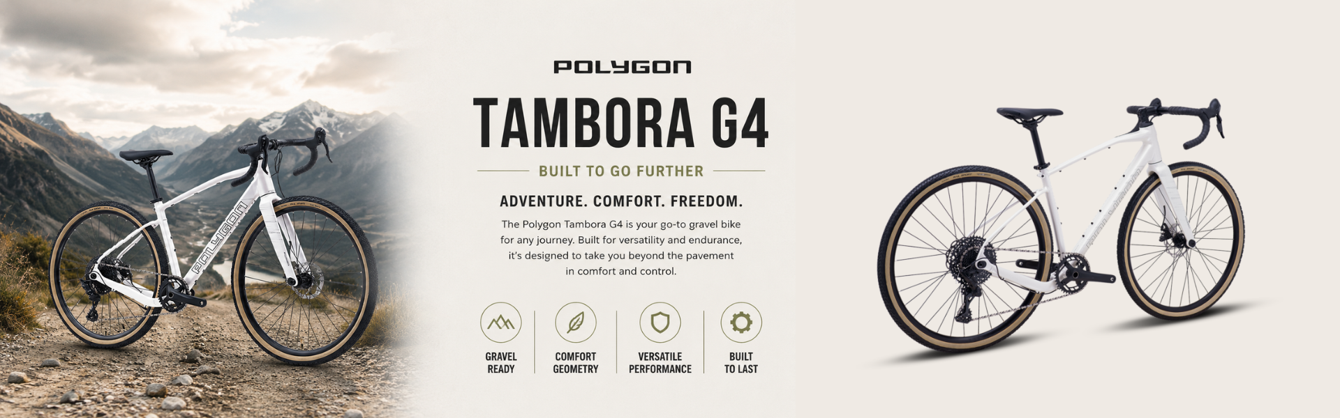 Polygon gravel bikes at Wheel Wizard Malta